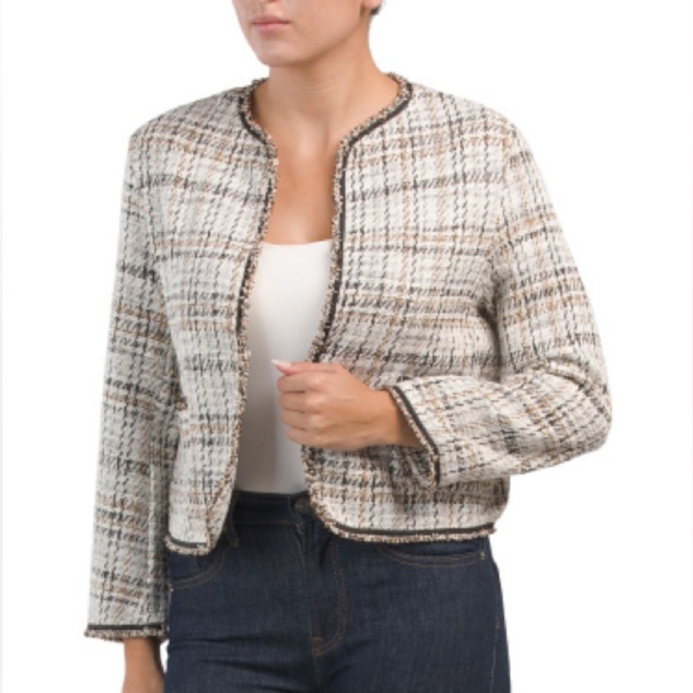 NWT Max Studio Tweed Jacket